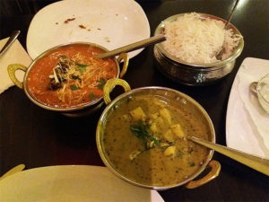 Tofu-Nilgiri & Shahi Baingan bei Shiva Restaurant Foto © Michele Carloni