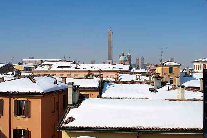 Bologna im Winter